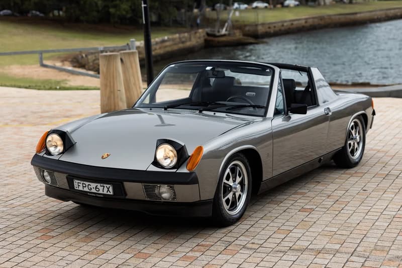1970 Porsche 914 Targa in Liquid Silver Auction | Hypebeast
