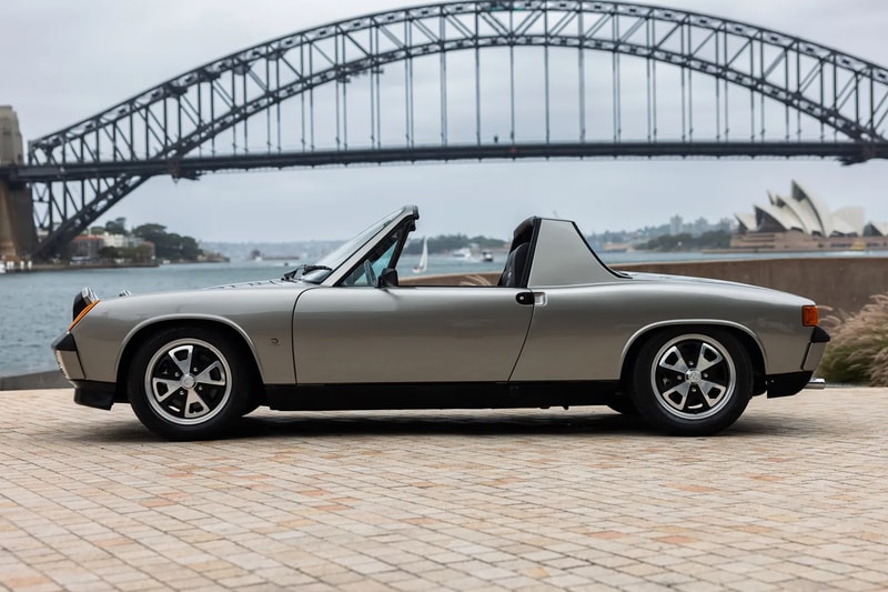 Ultra-Rare Factory-Restored 1970 Porsche 914 Targa in Liquid Silver Is up for Auction 