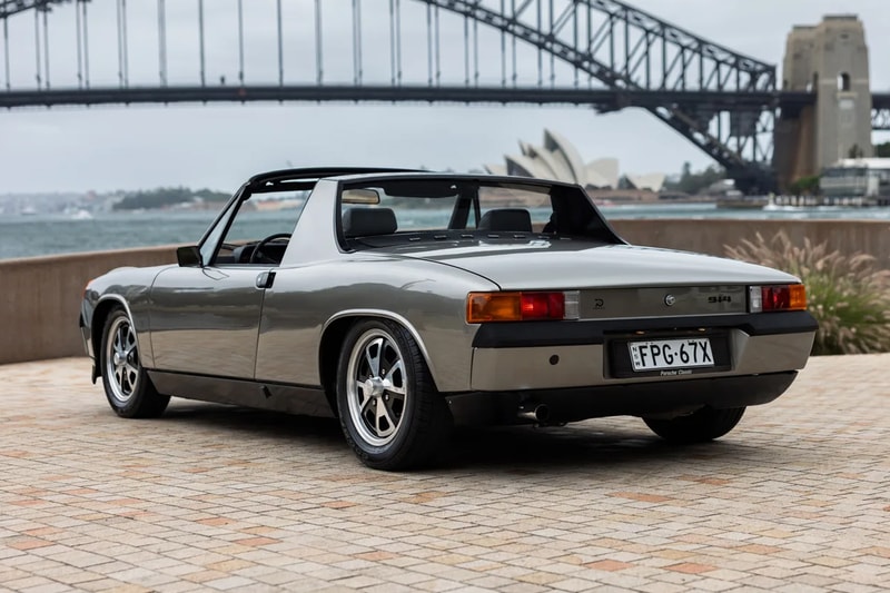 Ultra-Rare Factory-Restored 1970 Porsche 914 Targa in Liquid Silver Is up for Auction 
