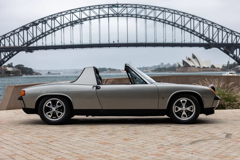 Ultra-Rare Factory-Restored 1970 Porsche 914 Targa in Liquid Silver Is up for Auction 