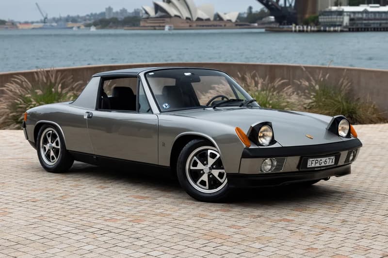 1970 Porsche 914 Targa in Liquid Silver Auction | Hypebeast