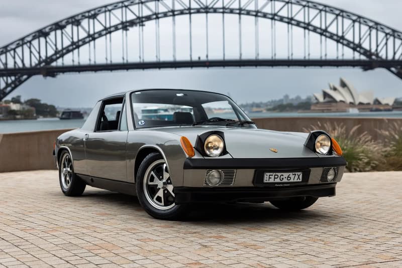 Ultra-Rare Factory-Restored 1970 Porsche 914 Targa in Liquid Silver Is up for Auction 