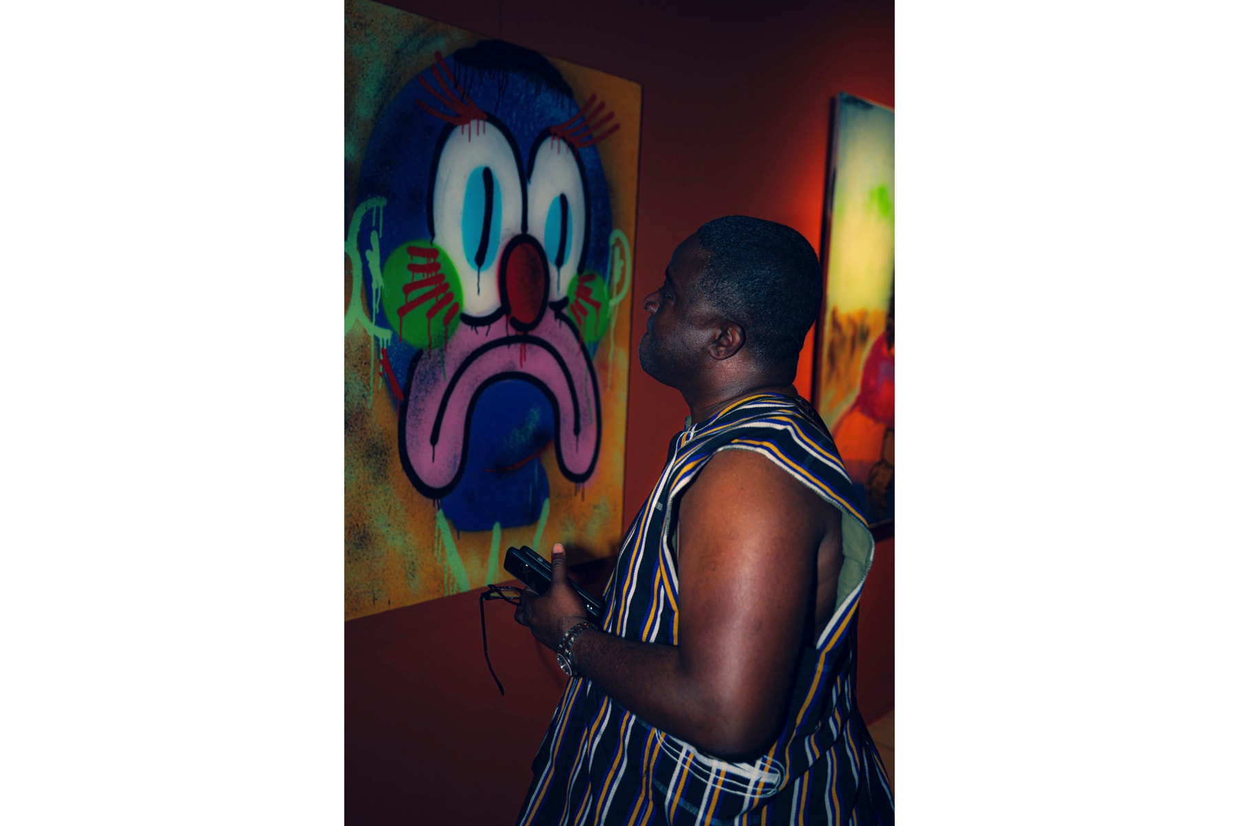 Slawn 'Bobo' Nahous Nigeria Exhibition Interview Art Artworks