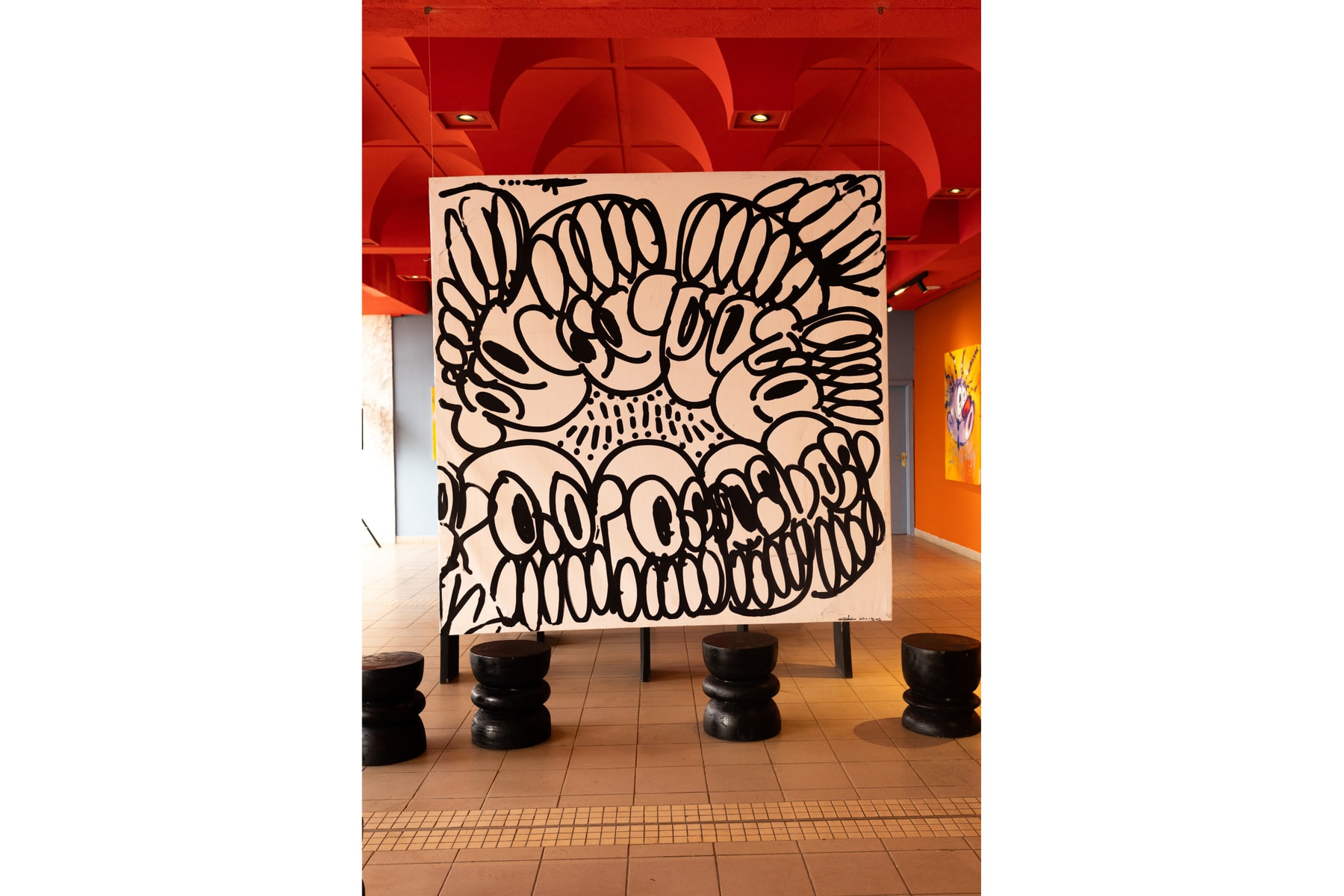 Slawn 'Bobo' Nahous Nigeria Exhibition Interview Art Artworks