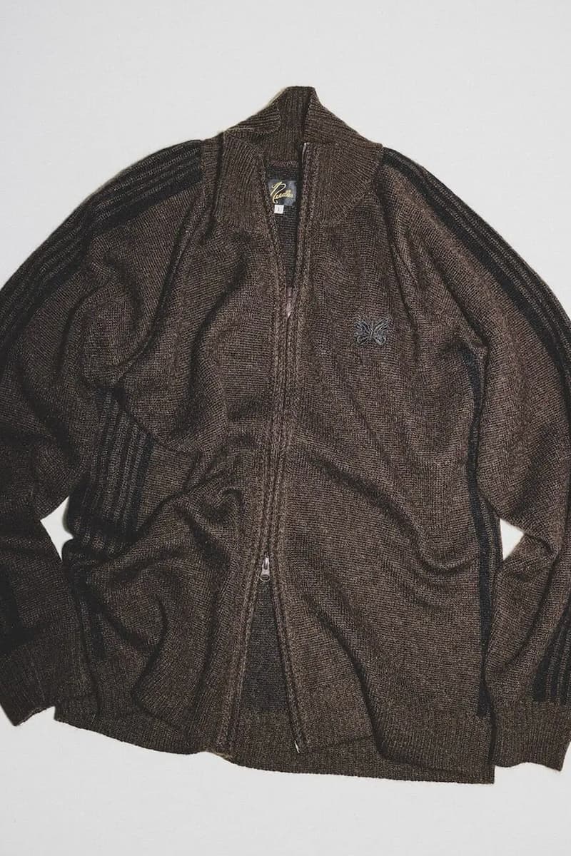 NEEDLES and BEAMS Team up to Unveil the SS26 Mohair Track Suit collaboration release info