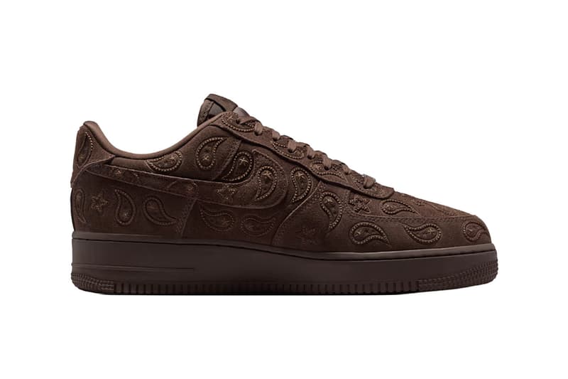 Nike Air Force 1 Low Paisley Baroque Brown IU2363-200 Release Info