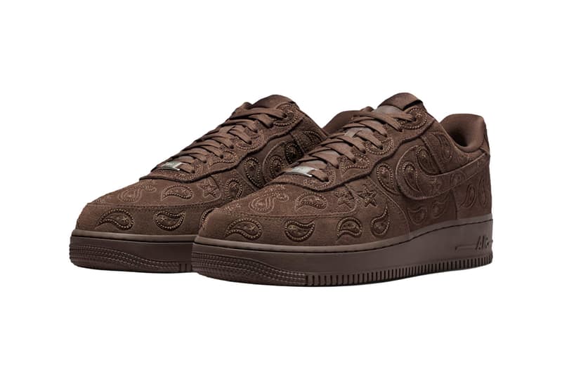 Nike Air Force 1 Low Paisley Baroque Brown IU2363-200 Release Info