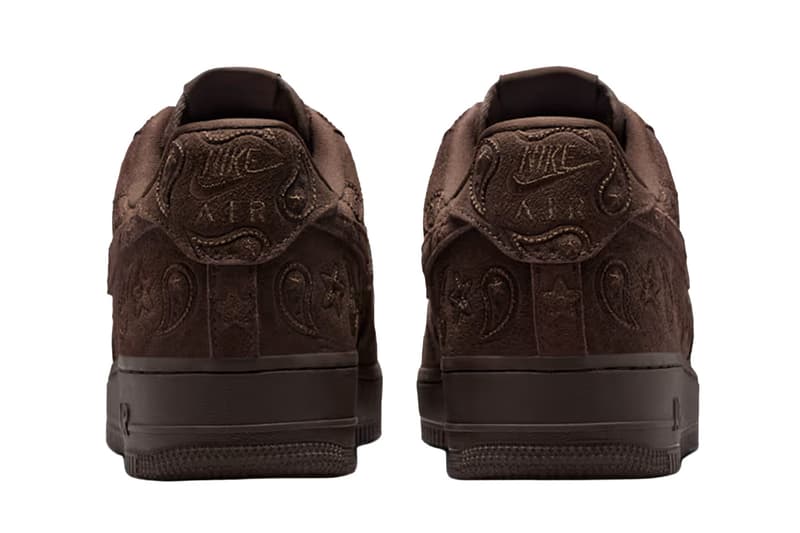Nike Air Force 1 Low Paisley Baroque Brown IU2363-200 Release Info