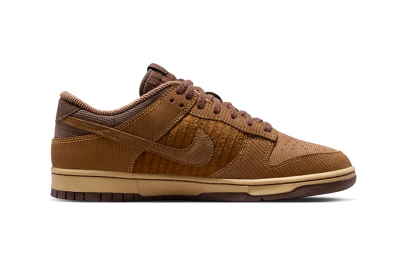 Nike Dunk Low Corduroy Light British Tan IB7746-200 Release Info