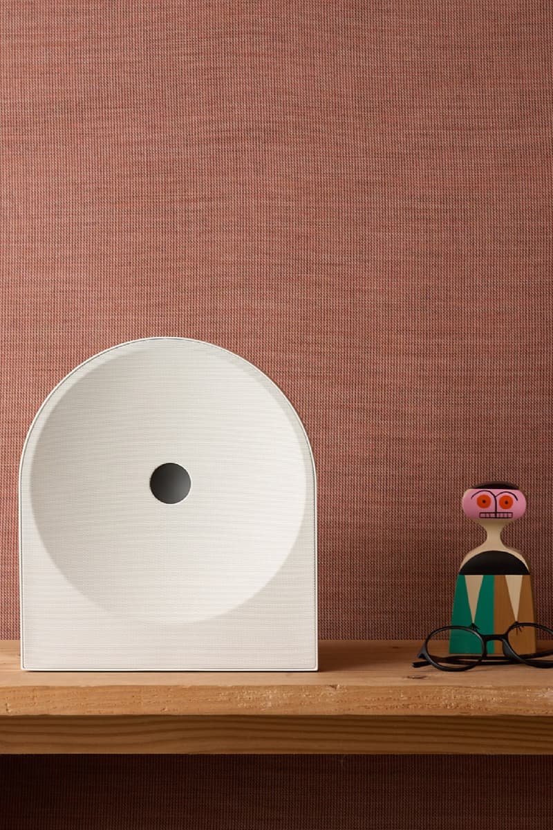 Samsung Music Studio 5 and Music Studio 7 Wi‑Fi speakers alongside HW-Q990H soundbar from the 2026 Q-Symphony audio lineup