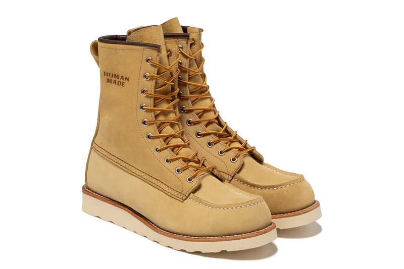 Human Made Red Wing Boots Footwear Apparel Collection Release Info 8-Inch Moc Pecos