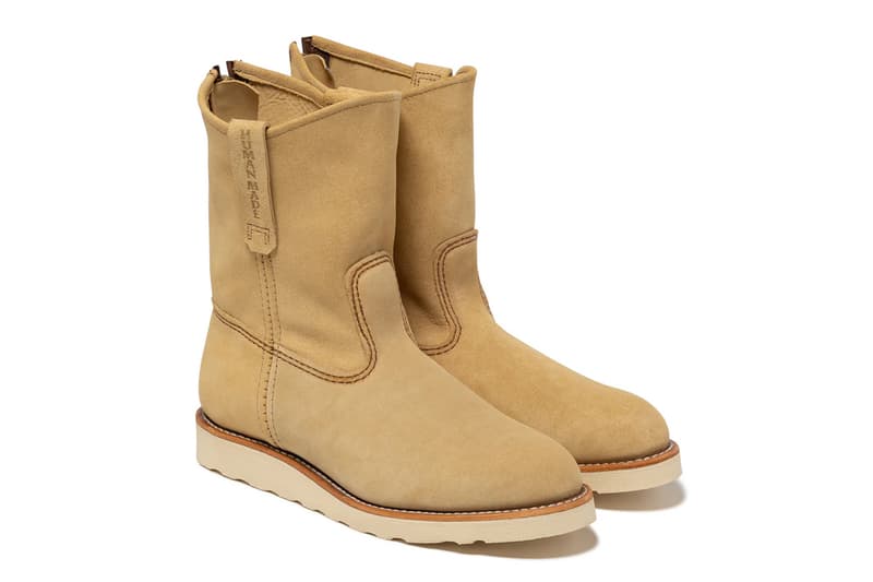 Human Made Red Wing Boots Footwear Apparel Collection Release Info 8-Inch Moc Pecos
