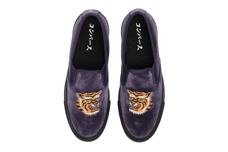 Converse All Star Kungfu Slip On Royal Purple Black 31317180 31317181 Release Info