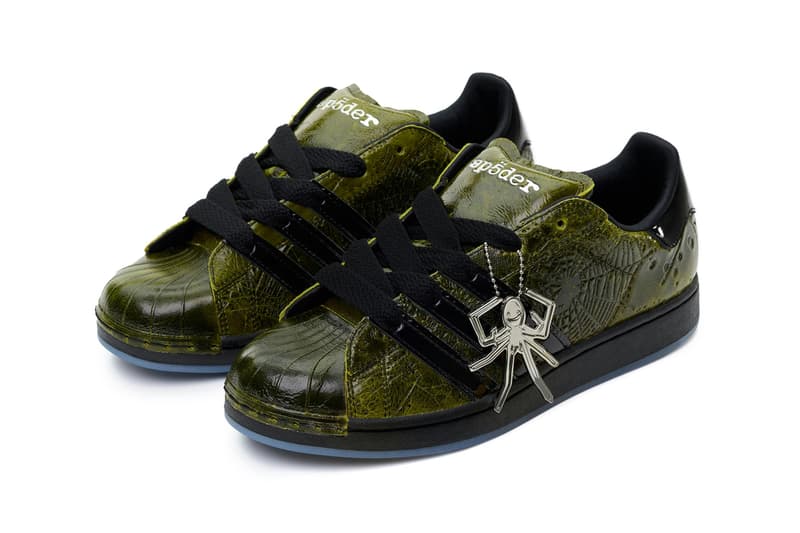 SP5DER adidas Superstar Green Black KJ9463 Release Date info store list buying guide photos price