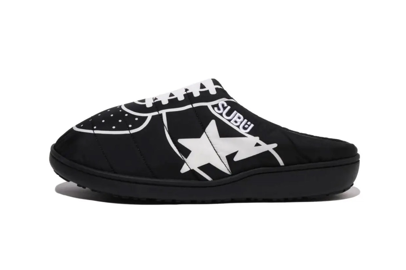 BAPE SUBU Puffer Sandals BAPESTA Release Info