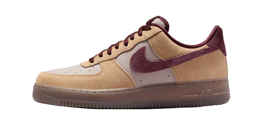 Nike Builds This Air Force 1 Low With Canvas, Suede and More