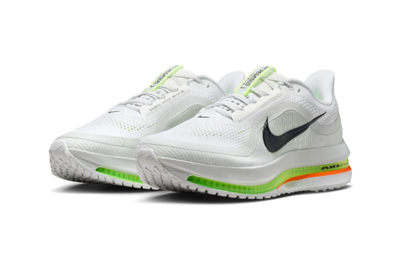 Nike Pegasus Premium Miami Hurricanes White Off-White Volt Black HQ2592-105 Release Info