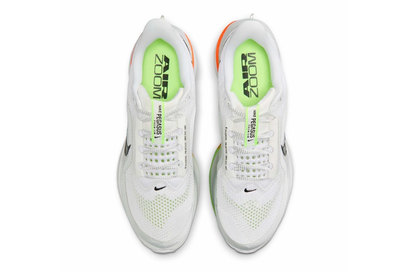 Nike Pegasus Premium Miami Hurricanes White Off-White Volt Black HQ2592-105 Release Info