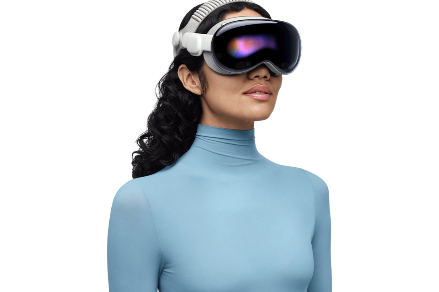 Apple Vision Pro mixed-reality headset as Apple cuts production and marketing after weak demand