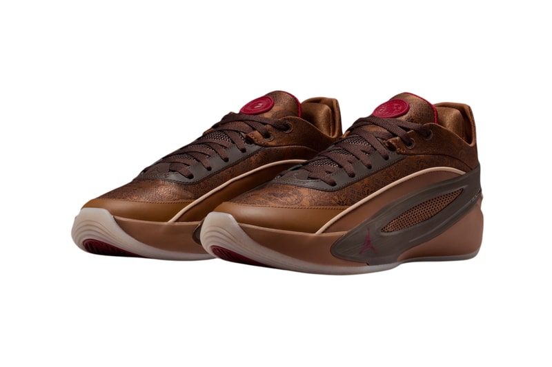 Jordan Luka 5 “Chinese New Year” IQ0567-201 Light British Tan/Baroque Brown-Team Red-Metallic Red Bronze Release Info