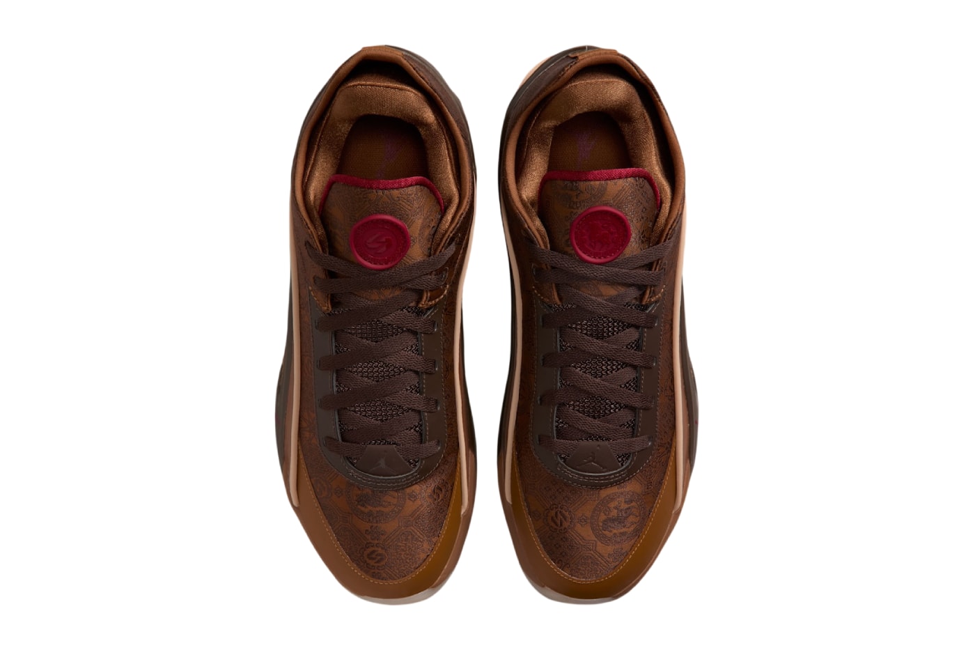 Jordan Luka 5 “Chinese New Year” IQ0567-201 Light British Tan/Baroque Brown-Team Red-Metallic Red Bronze Release Info