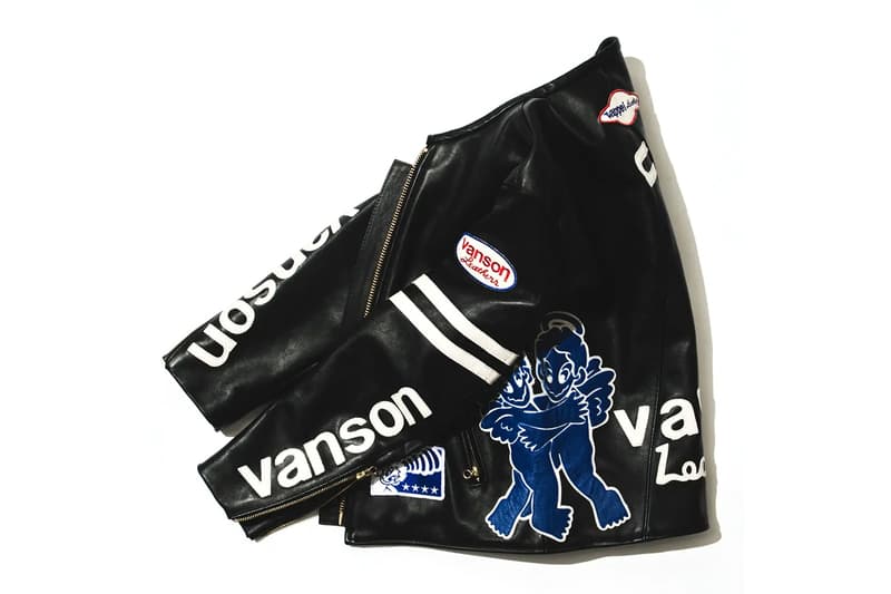 Vanson Leathers TAPPEI BEAMS FUTURE ARCHIVE Apparel Collaboration Collection Release Info