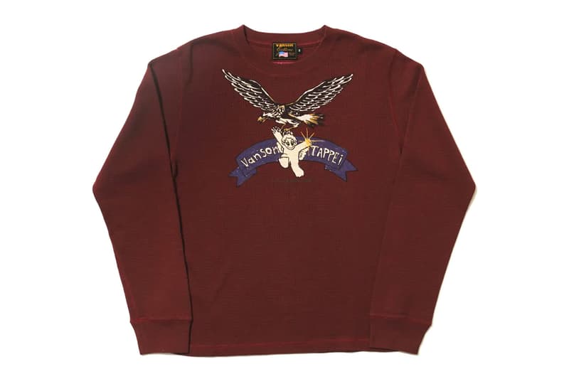 Vanson Leathers TAPPEI BEAMS FUTURE ARCHIVE Apparel Collaboration Collection Release Info