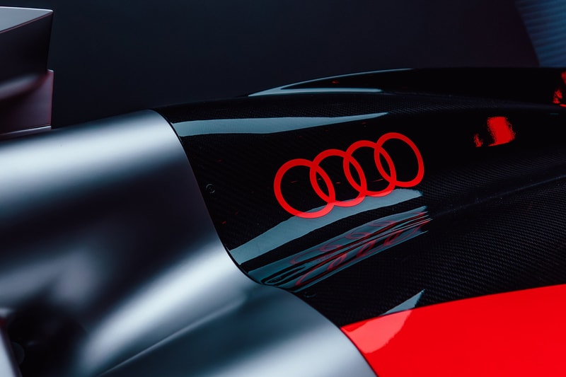 Closer Look at the Audi Revolut F1 Team Car formula one first look debut january 2026