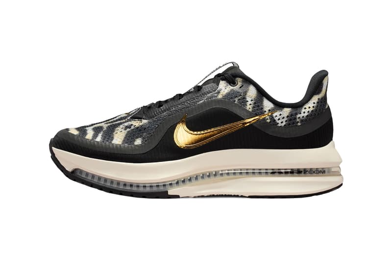 Nike Pegasus Premium Zebra Black Phantom Dark Hazel Metallic Gold IQ0368-010 Release Info