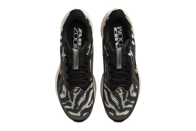 Nike Pegasus Premium Zebra Black Phantom Dark Hazel Metallic Gold IQ0368-010 Release Info