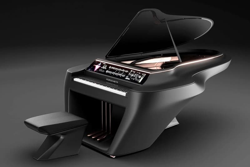 Mohammad Limucci Redefines the Porochista Piano Through the Hypercar Lens futurism