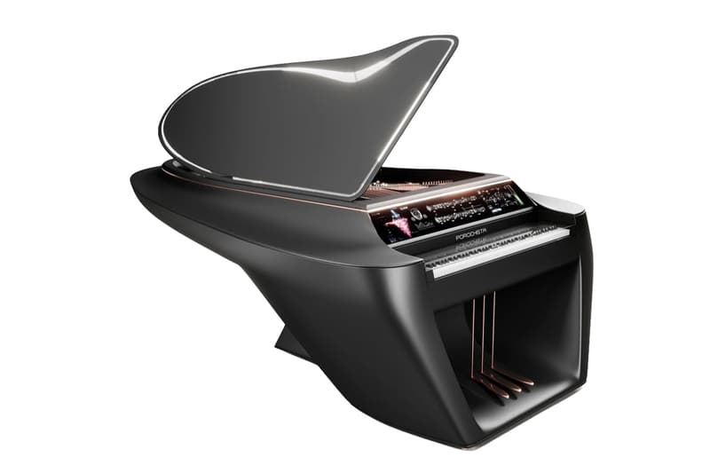 Mohammad Limucci Redefines the Porochista Piano Through the Hypercar Lens futurism