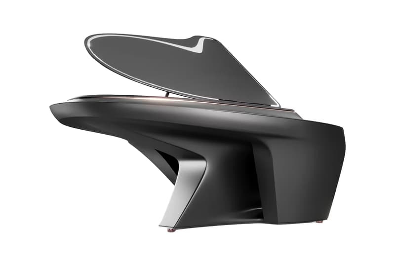 Mohammad Limucci Redefines the Porochista Piano Through the Hypercar Lens futurism