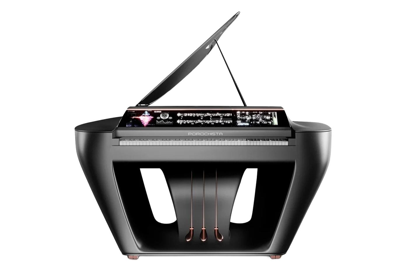 Mohammad Limucci Redefines the Porochista Piano Through the Hypercar Lens futurism