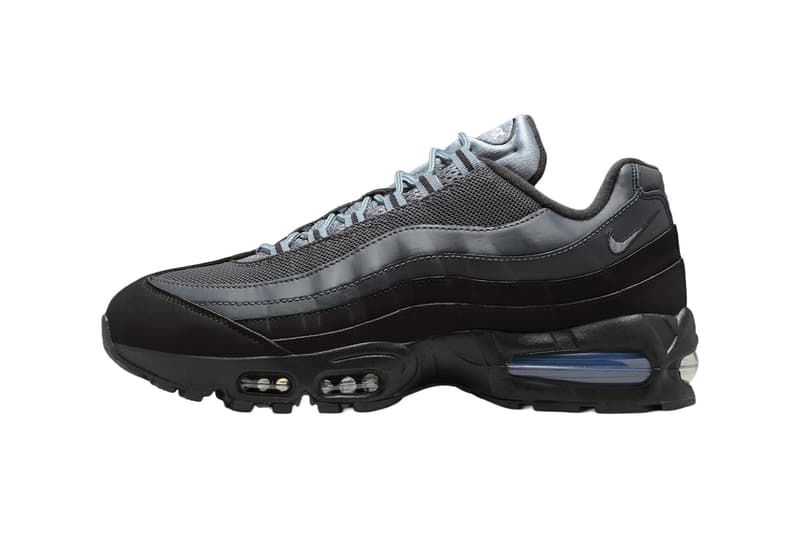 Nike Air Max 95 Anthracite Black Lime Blast Anthracite Metallic Silver IQ0285-010 Release Info