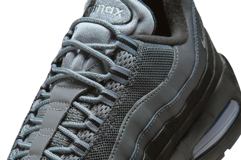 Nike Air Max 95 Anthracite Black Lime Blast Anthracite Metallic Silver IQ0285-010 Release Info