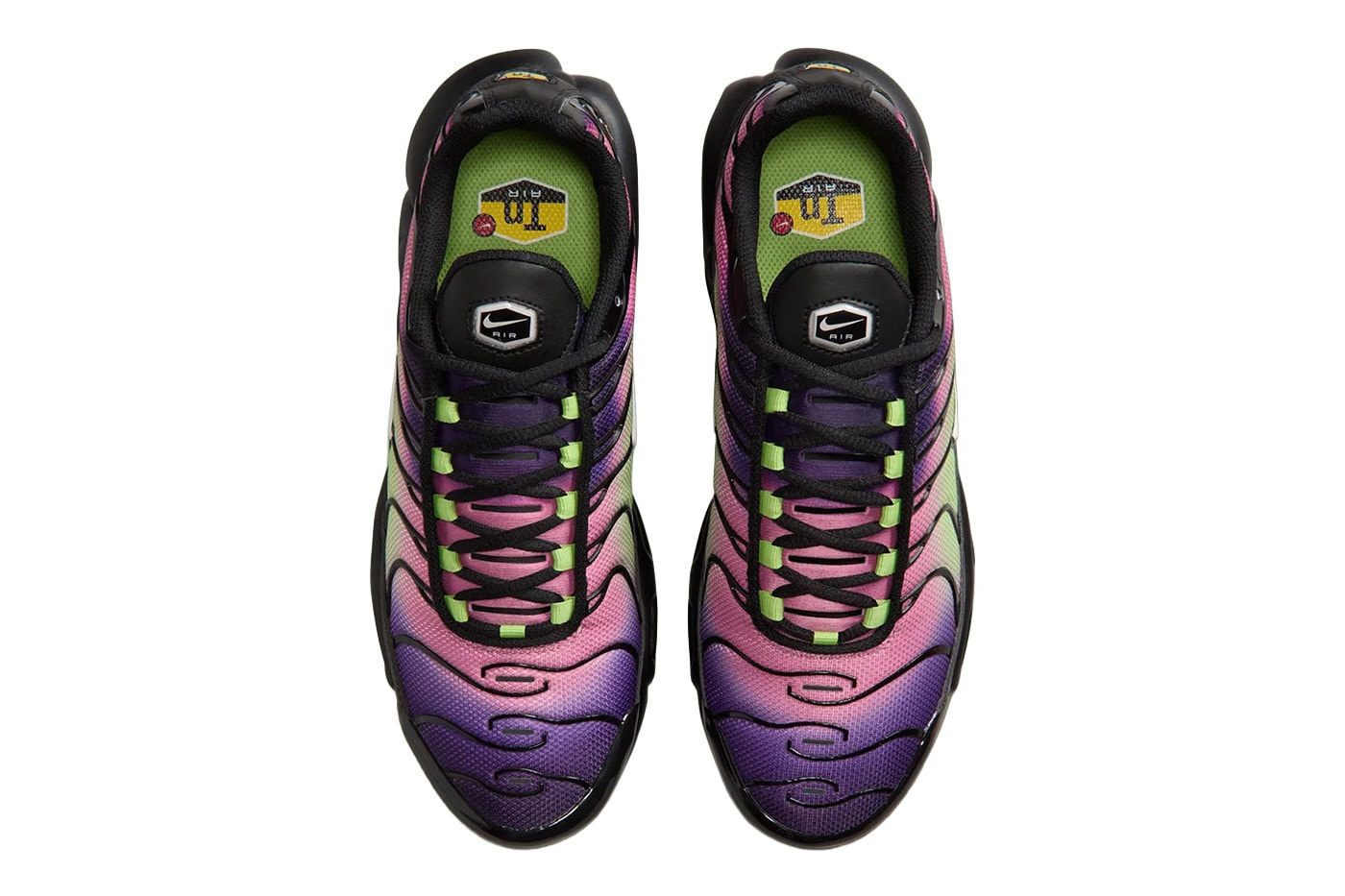 Nike Air Max Plus “Northen Lights” “Aurora” Black/Purple Dynasty/Desert Berry/Platinum Violet DZ3670-006 Release Info
