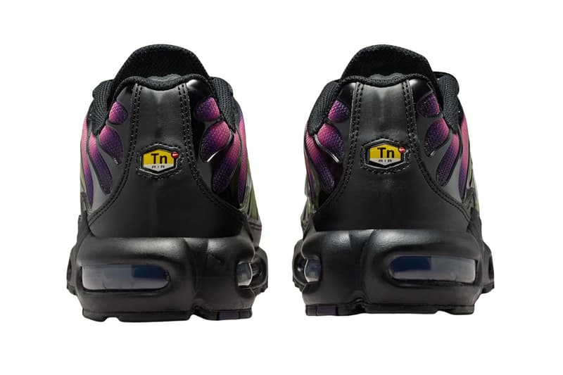 Nike Air Max Plus “Northen Lights” “Aurora” Black/Purple Dynasty/Desert Berry/Platinum Violet DZ3670-006 Release Info