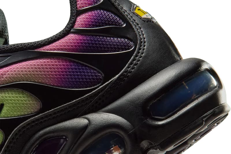 Nike Air Max Plus “Northen Lights” “Aurora” Black/Purple Dynasty/Desert Berry/Platinum Violet DZ3670-006 Release Info
