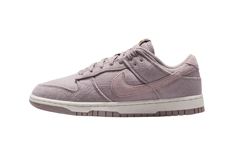 Nike Dunk Low Now Accepting All Flowers Light Violet Ore Sail Metallic Gold Healing IQ0386-226 Release Info