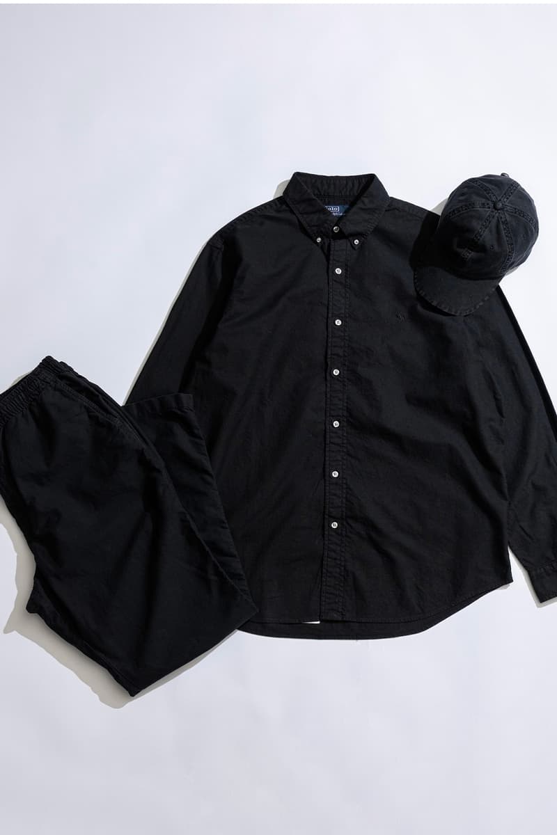 Ron Herman and Polo Ralph Lauren Bring Stealth Americana to the Forefront "Black Garment Dye" Collection 