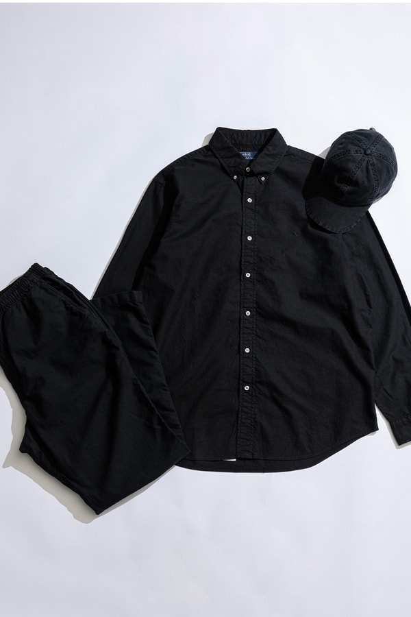 Ron Herman and Polo Ralph Lauren Bring Stealth Americana to the Forefront "Black Garment Dye" Collection 