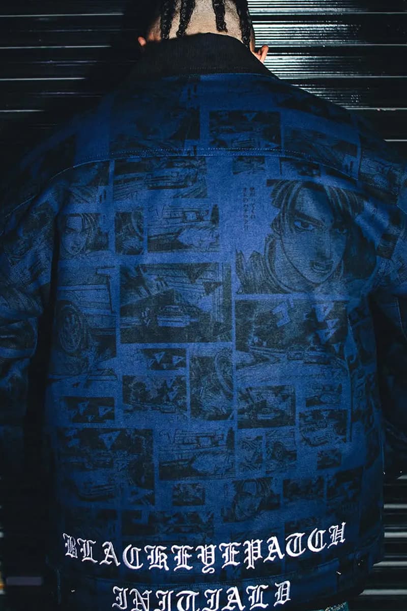 Initial D BlackEyePatch Capsule Collection Release Info Shuichi Shigeno Takumi Fujiwara Trueno AE86