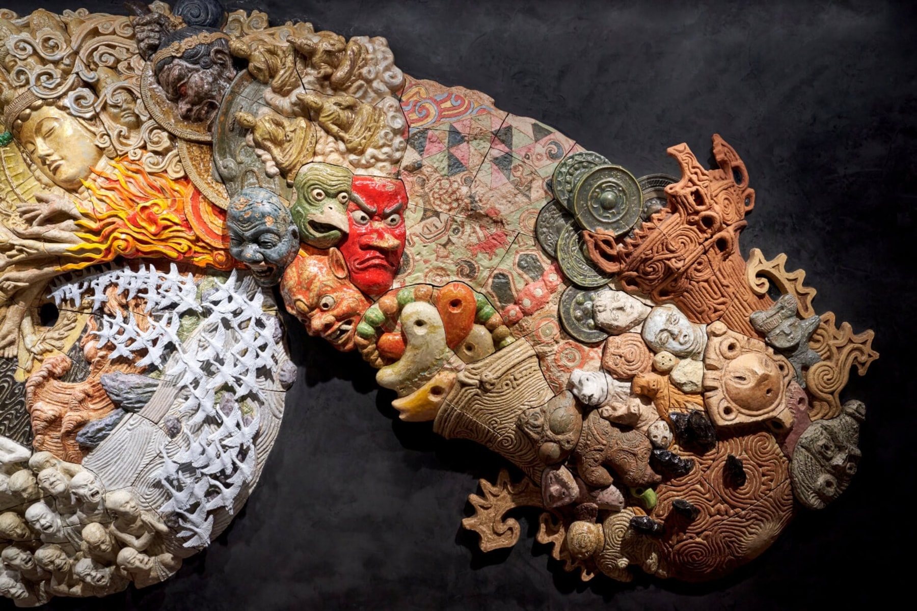 Katsuhiro Otomo Unveils New Work in Tokyo Ginza Station Art Artworks Procession Spin