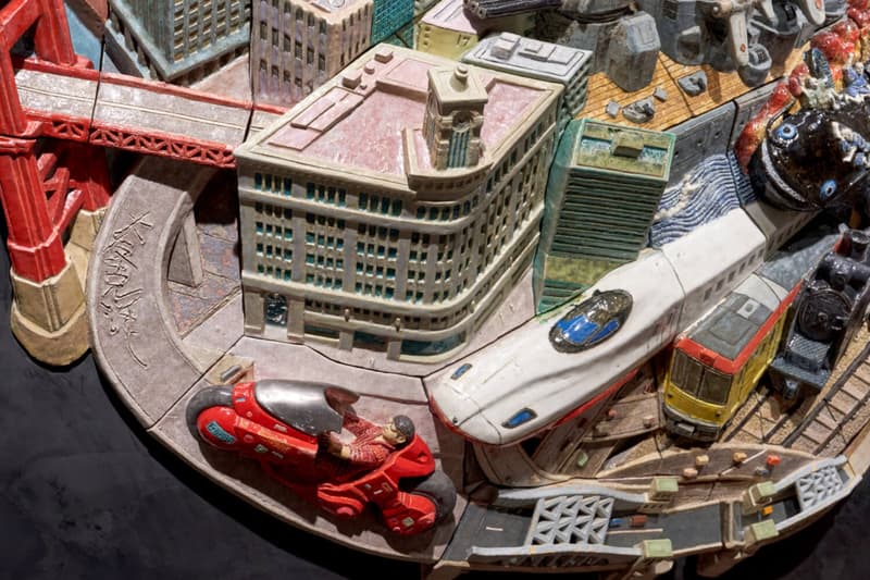 Katsuhiro Otomo Unveils New Work in Tokyo Ginza Station Art Artworks Procession Spin