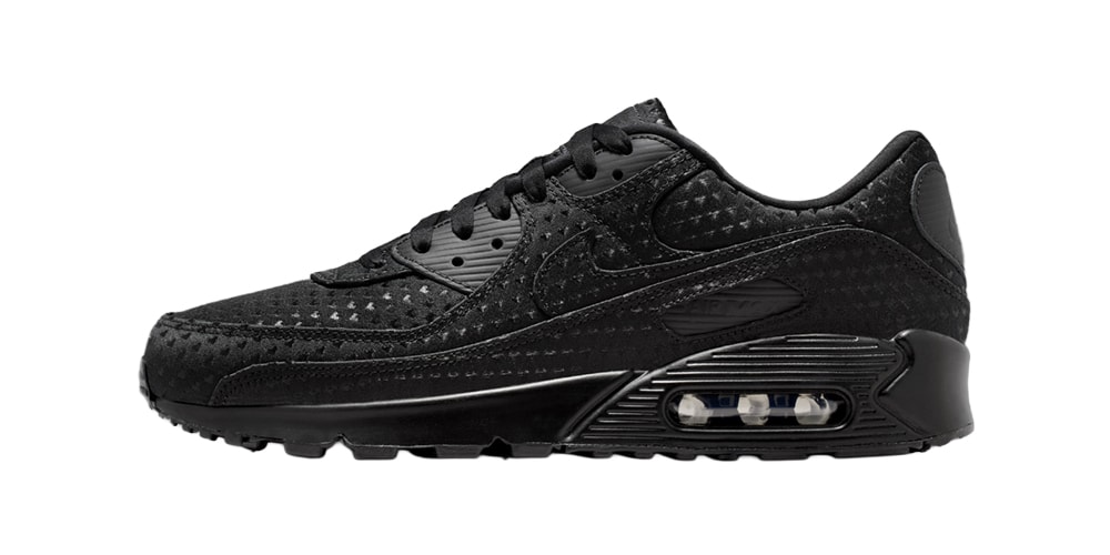 Nike Goes Monochromatic with the Triple Black Air Max 90 “Valentine’s Day”