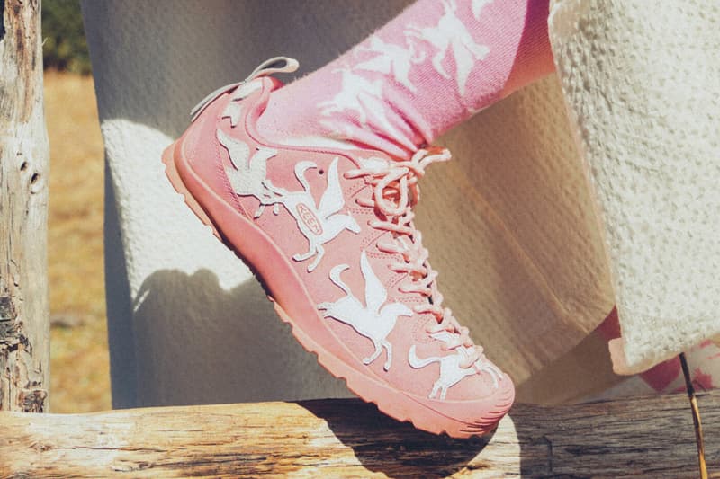 8ON8 KEEN Jasper Sneaker Martini Olive Cashmere Rose Star White Collaboration Release Info Li Gong Spring/Summer 2026 SS26