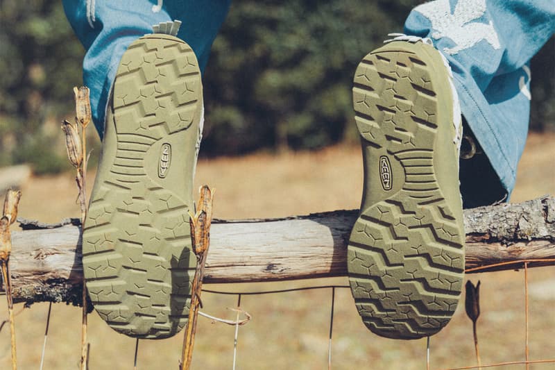 8ON8 KEEN Jasper Sneaker Martini Olive Cashmere Rose Star White Collaboration Release Info Li Gong Spring/Summer 2026 SS26