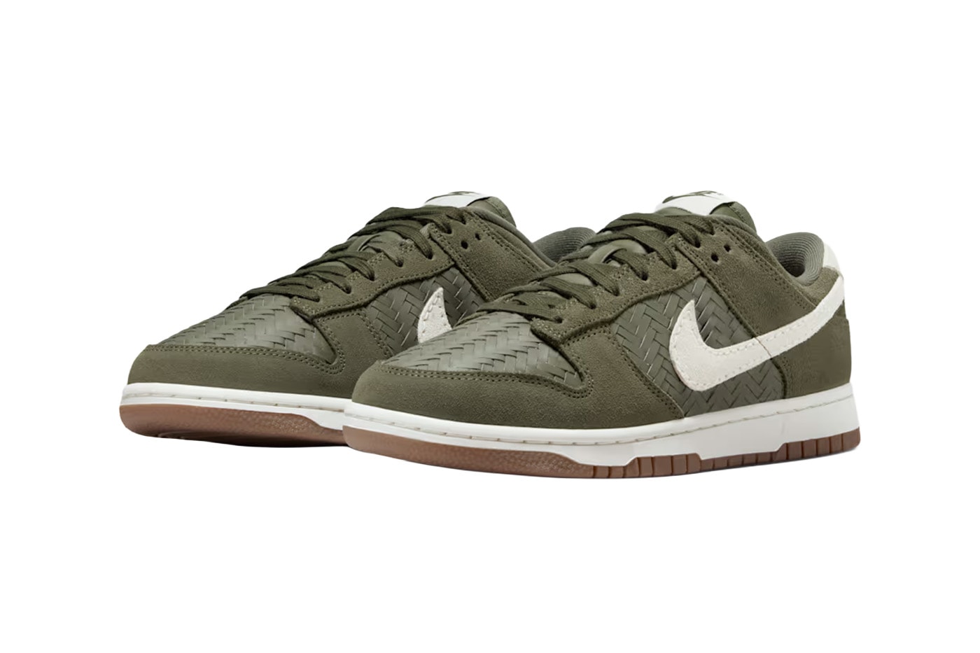Nike Dunk Low Woven Pack IB6161-500 IB6161-200 Release Info