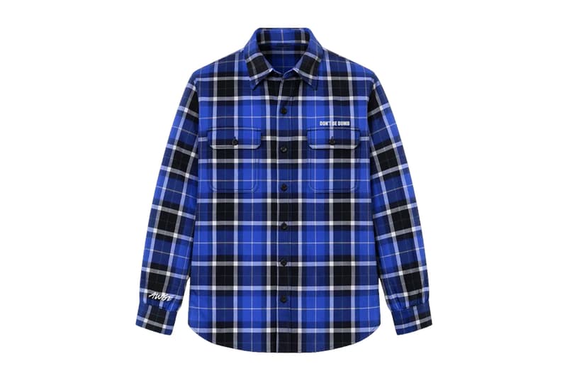 A$AP Rocky Drops 'DON'T BE DUMB' Merch t-shirts megaphone flannel curlers